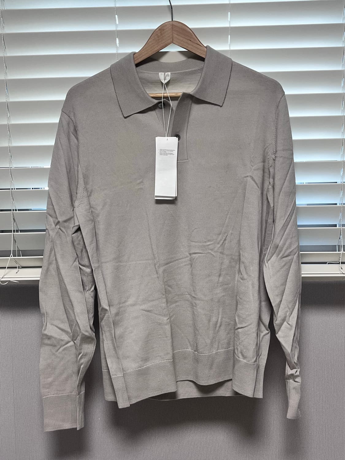 아르켓 메리노 울 폴로 니트 L사이즈 상품이미지1