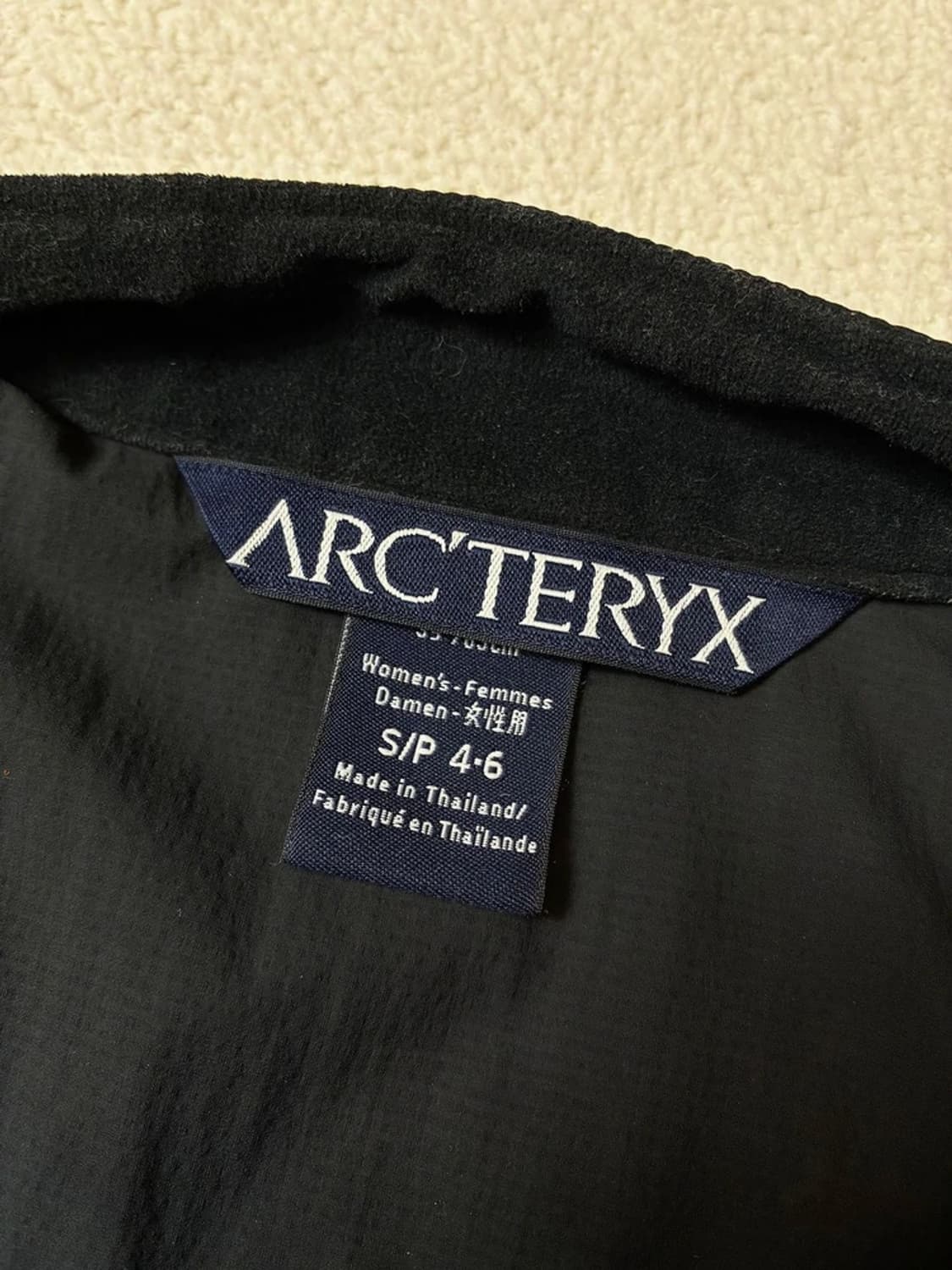 아크테릭스 나일론 폴리쉘 베스트 집업 PN7614 상품이미지7