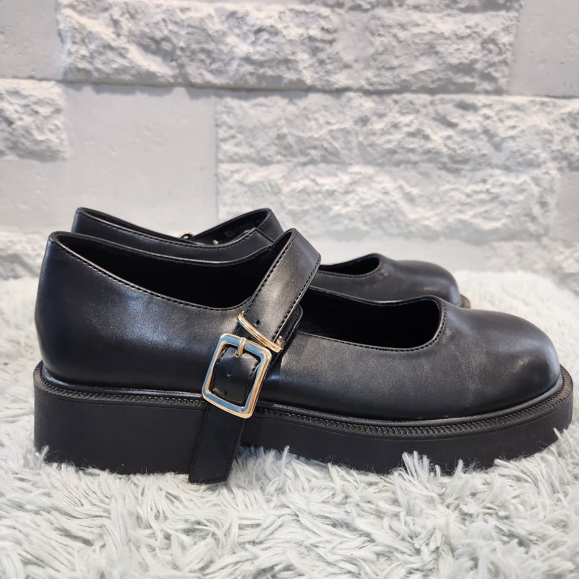 볼드 플랫폼 메리제인 블랙 🖤 스트릿 무드
245 상품이미지2