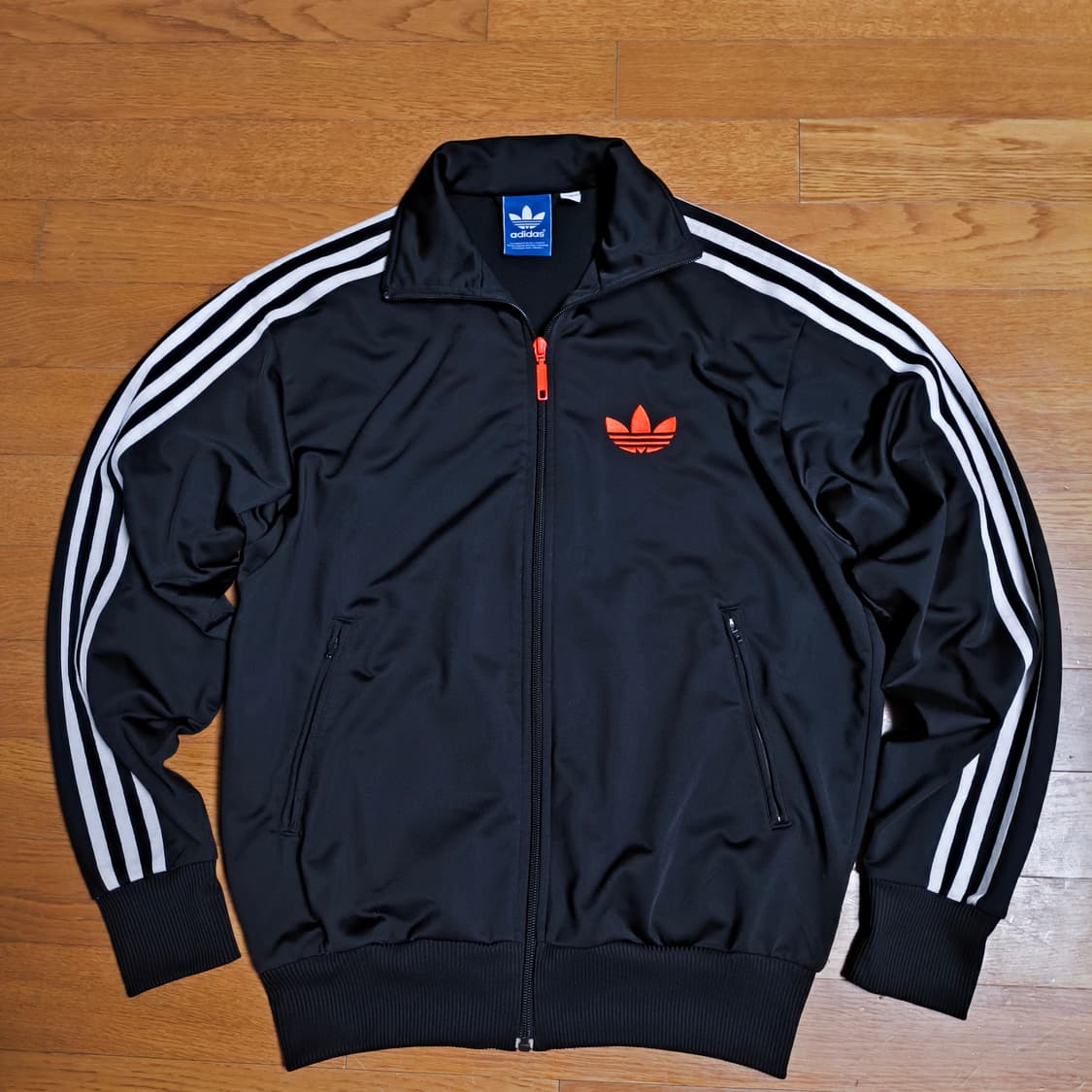 [S] 아디다스 오렌지 파이어버드 트랙탑 져지 상품이미지2