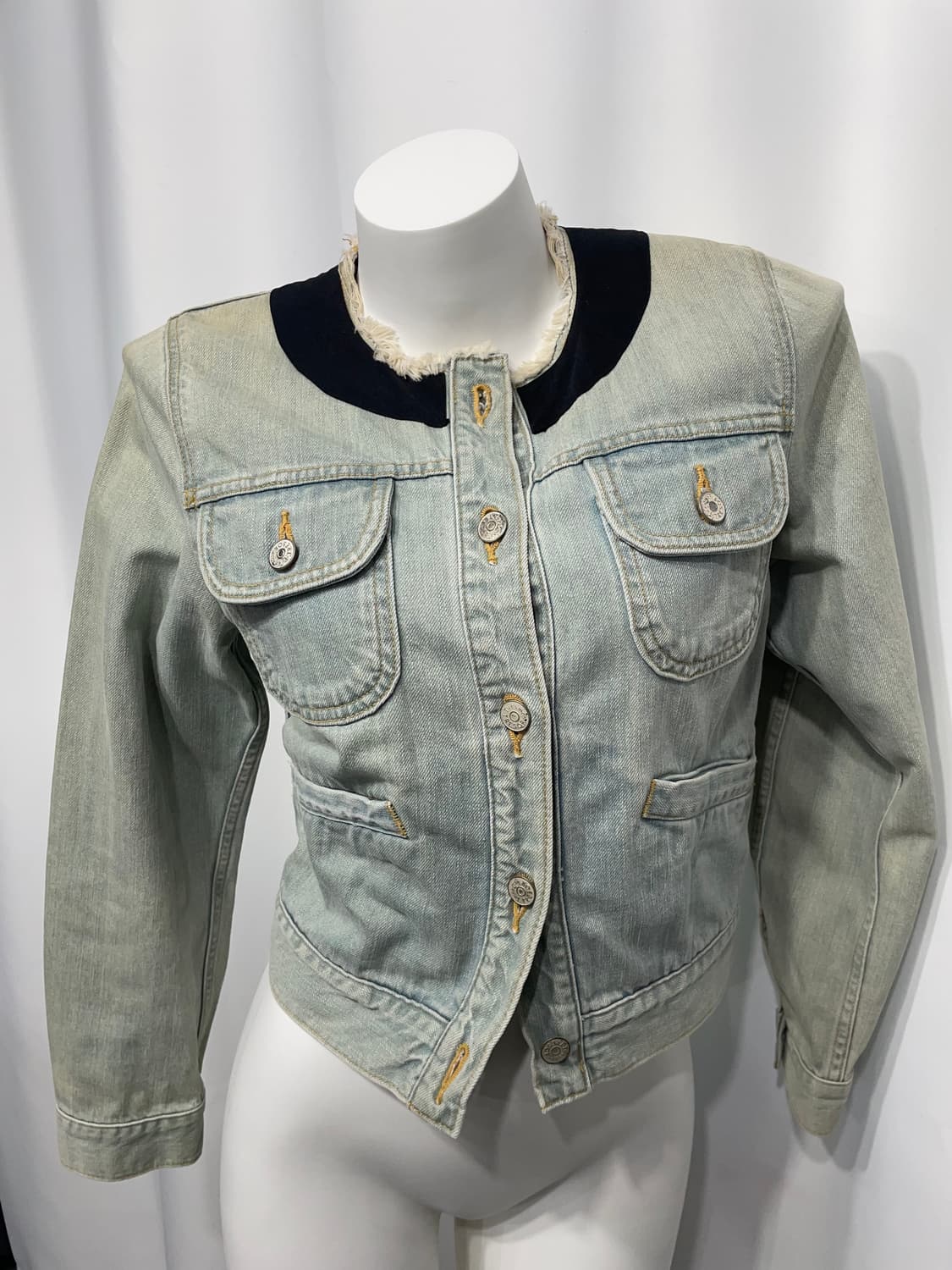 🎸레빗 패치 데님 자켓🎸 상품이미지6