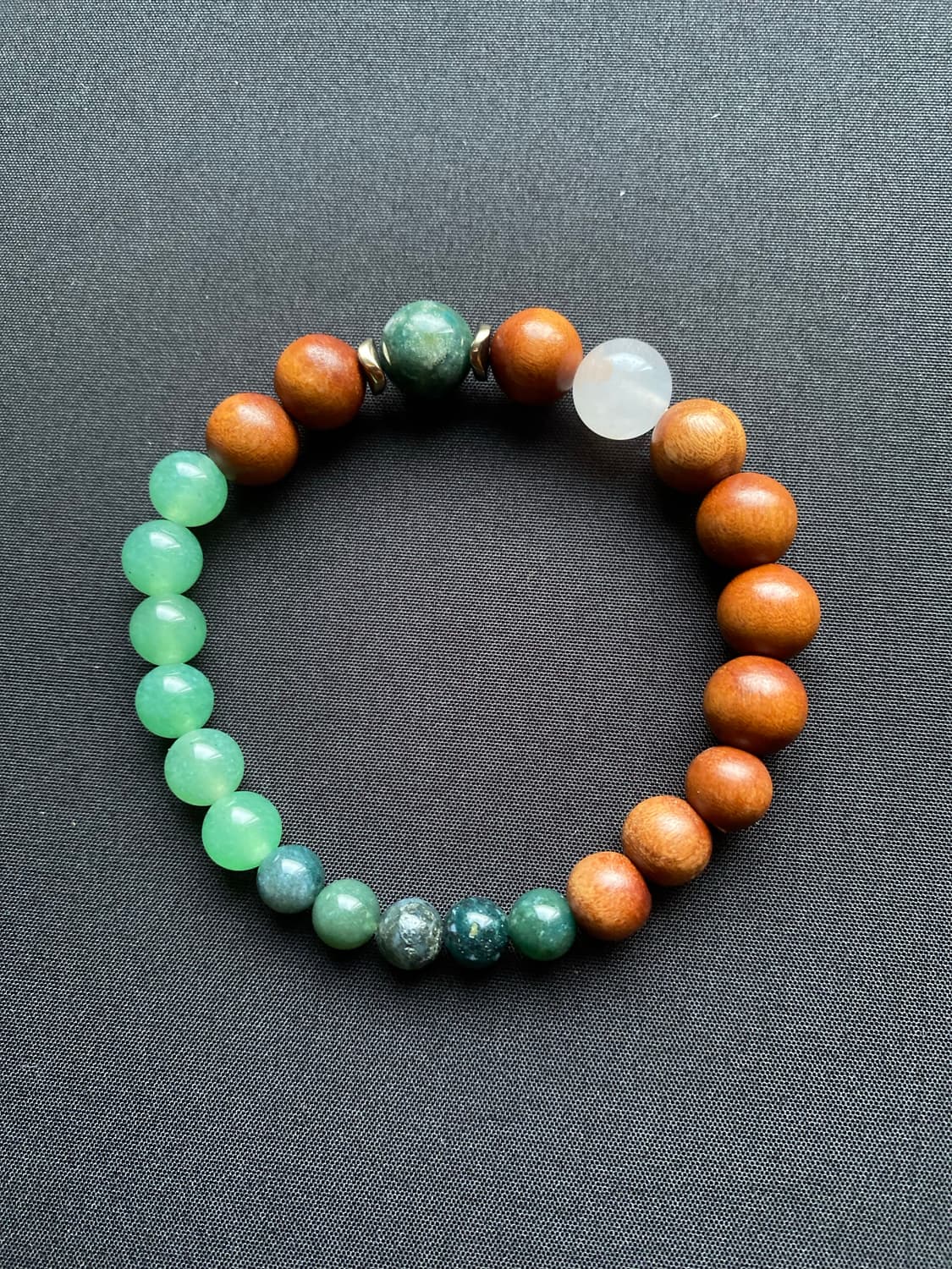 천연 우드 & 원석  팔찌 상품이미지2