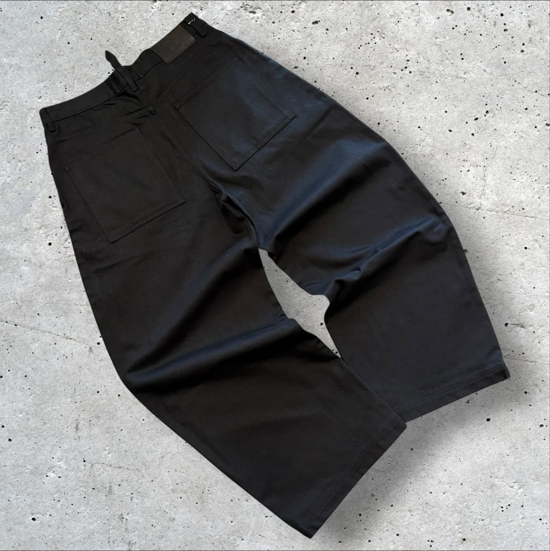 [32] 자라 x 스튜디오 니콜슨 블랙 와이드 데님 팬츠 D614 상품이미지2