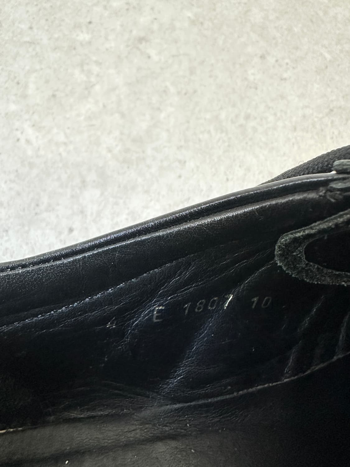 프라다 스포츠 2000s 블랙 레더 스니커즈 상품이미지7