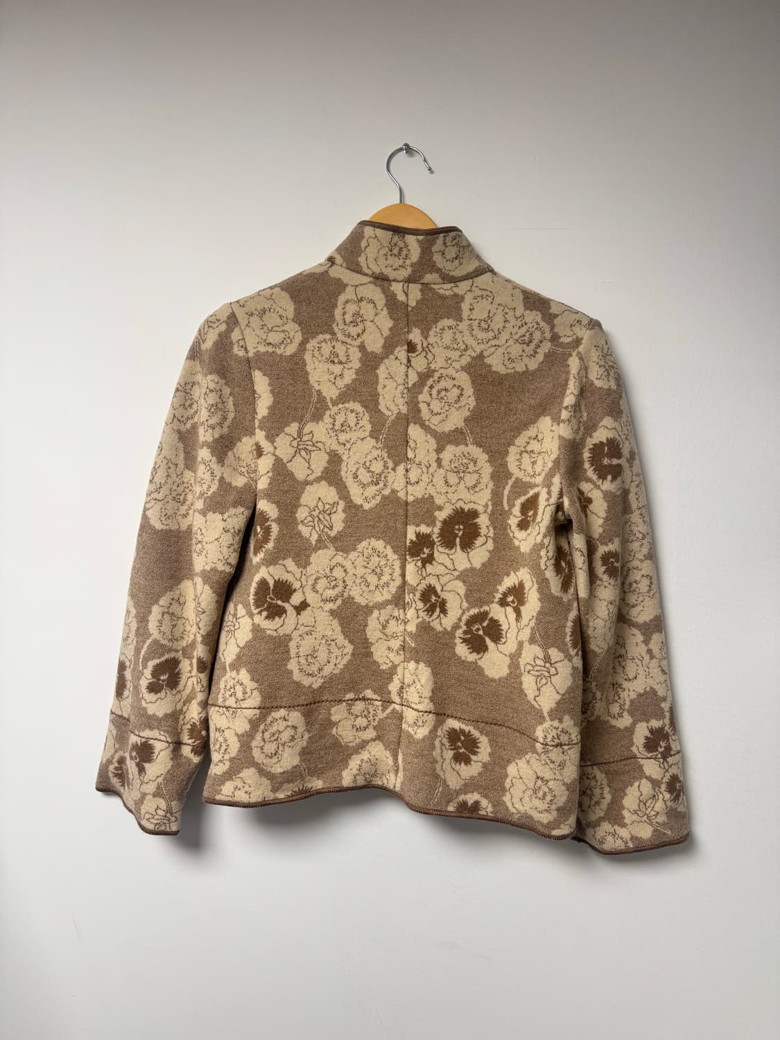 missoni 미쏘니 플라워 패턴 자켓 가디건 울 니트 46 상품이미지8