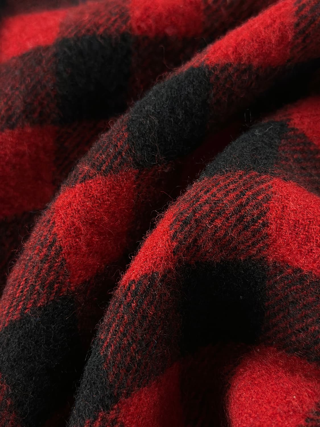 90s 빈티지 울리치 버팔로 체크 울 셔츠 상품이미지10