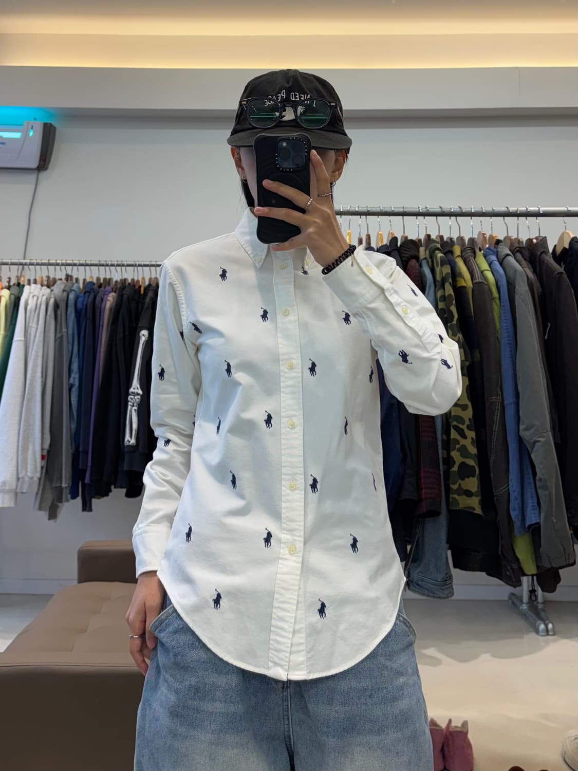 폴로 랄프로렌 멀티 포니 옥스포드 셔츠 상품이미지7