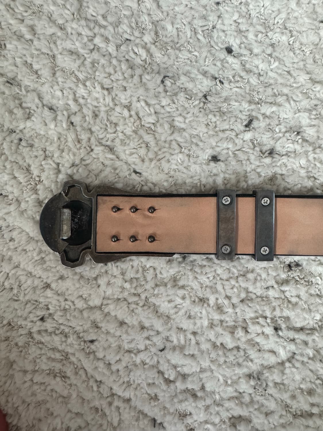 발망 메탈 브라운 벨트 85 상품이미지4