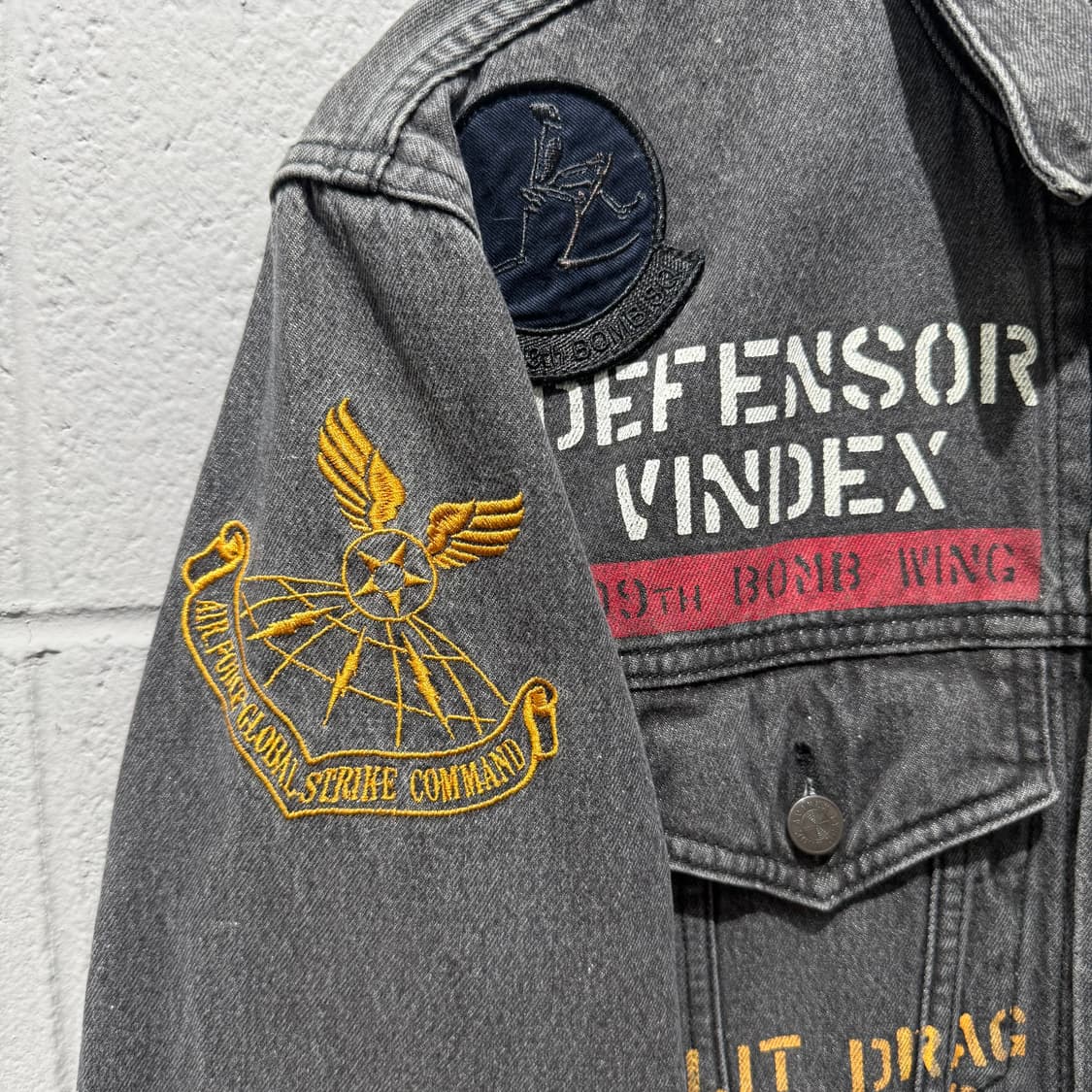 아비렉스 항공 데님자켓 상품이미지4