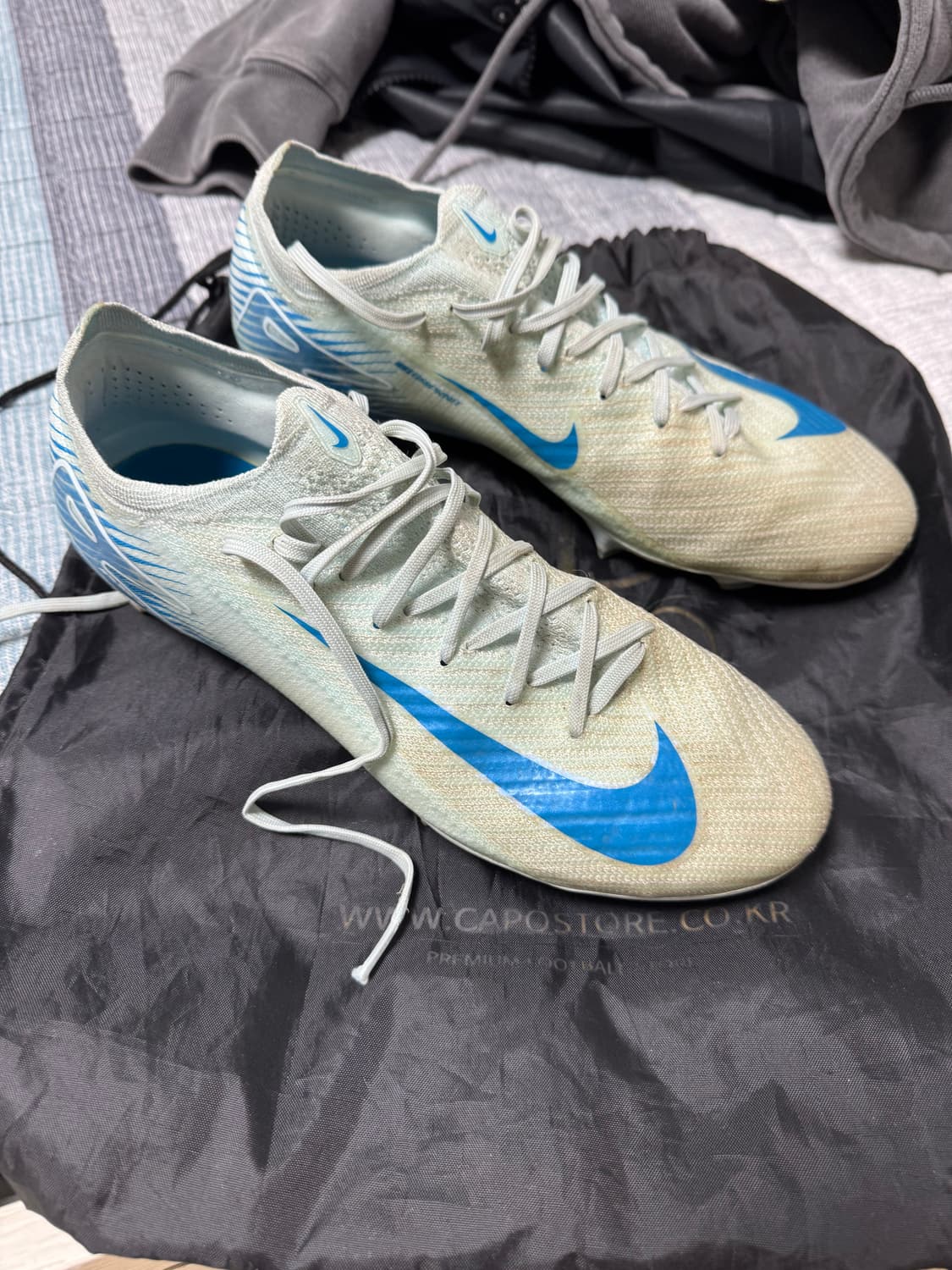 [265] 나이키 줌 머큐리얼 베이퍼 16 엘리트 FG 글레이셔 블루 상품이미지1