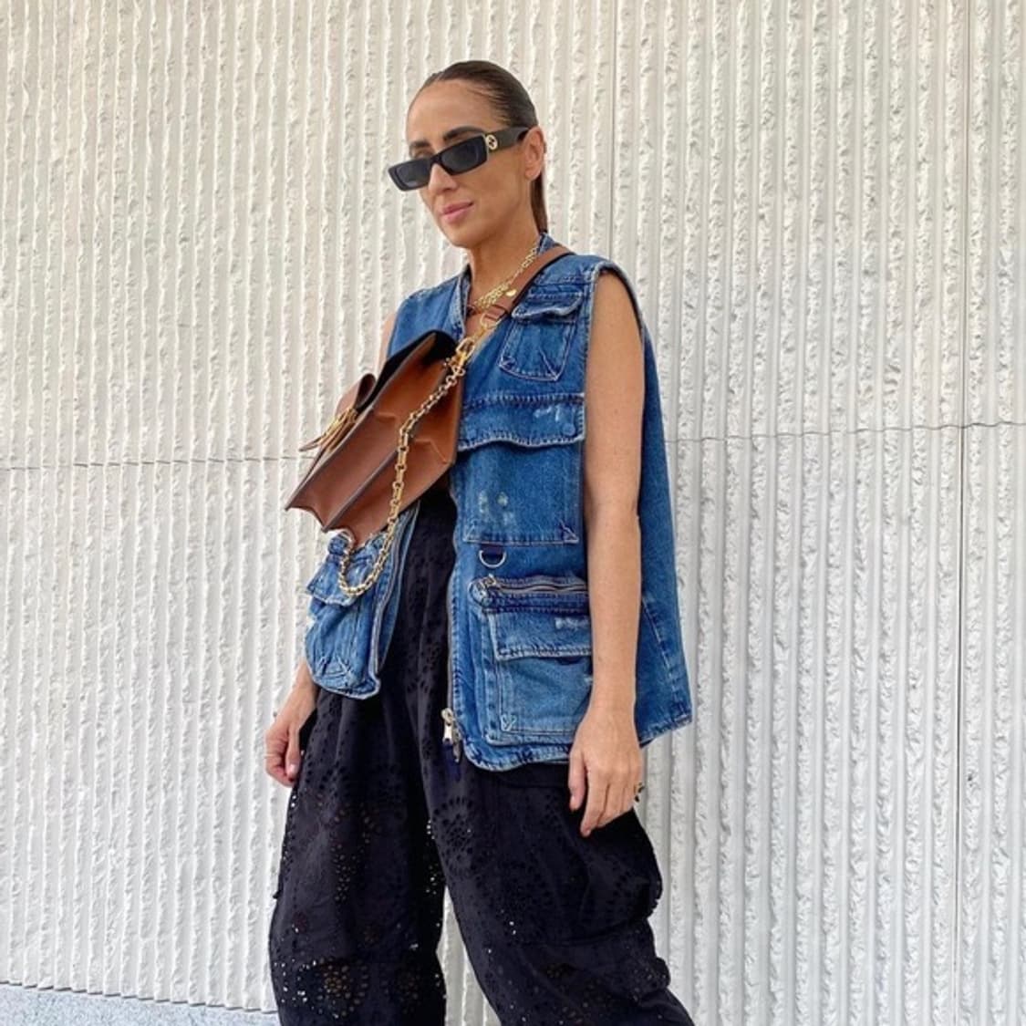 자라 유틸리티 멀티포켓 빈티지 베스트 조끼 S 상품이미지1