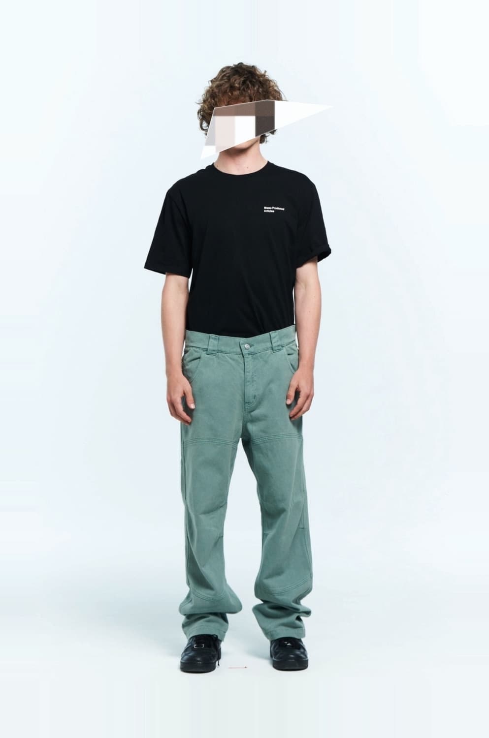 (새상품) 플라스틱 프로덕트 CALF POCKET PANTS M사이즈 상품이미지5