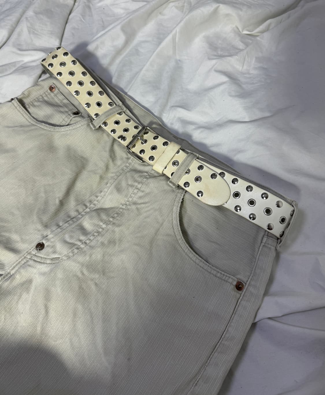 빈티지 스터드 벨트 상품이미지1