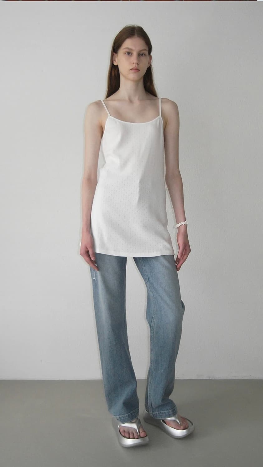 로우클래식 오가닉 드레스 화이트 s 상품이미지1