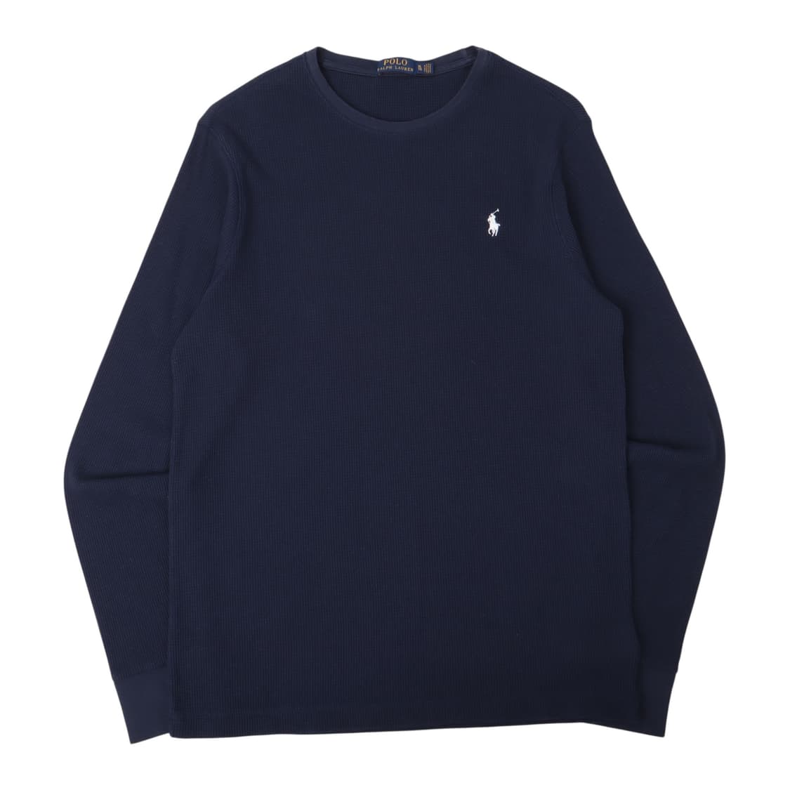 폴로 랄프로렌 네이비 와플 롱슬리브 티셔츠 상품이미지1