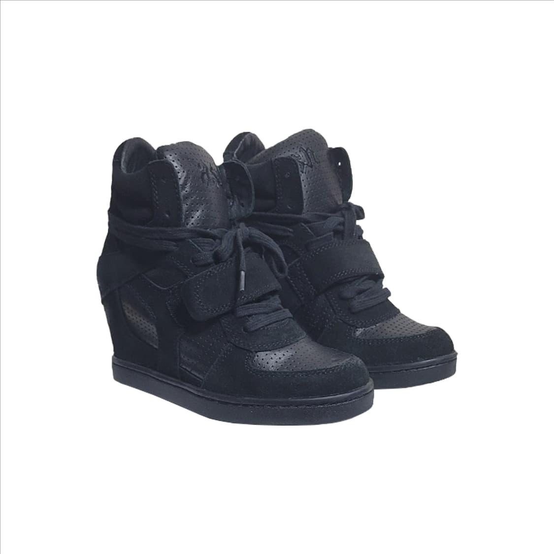 아쉬 ash 하이탑 웨지힐 블랙 37 235 240 상품이미지4