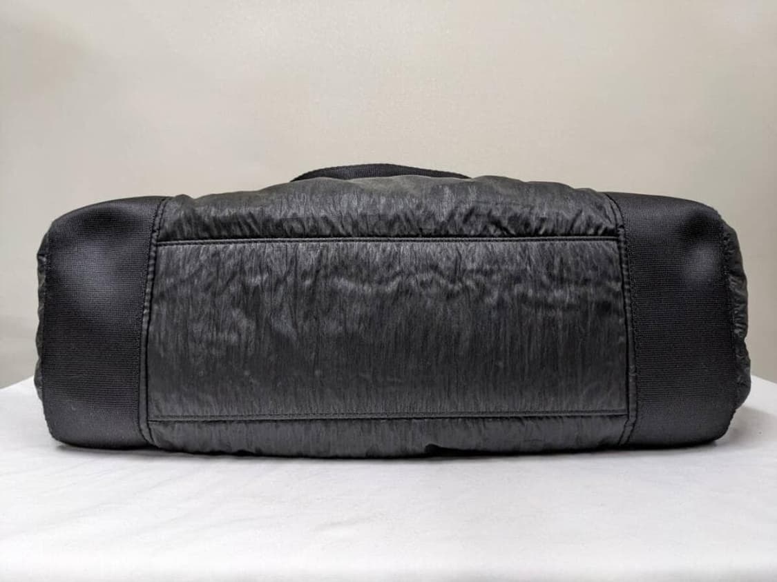 ear PAPILLONNER 나일론 르신 파츠 토트백 이세이미야케 스타일 상품이미지5