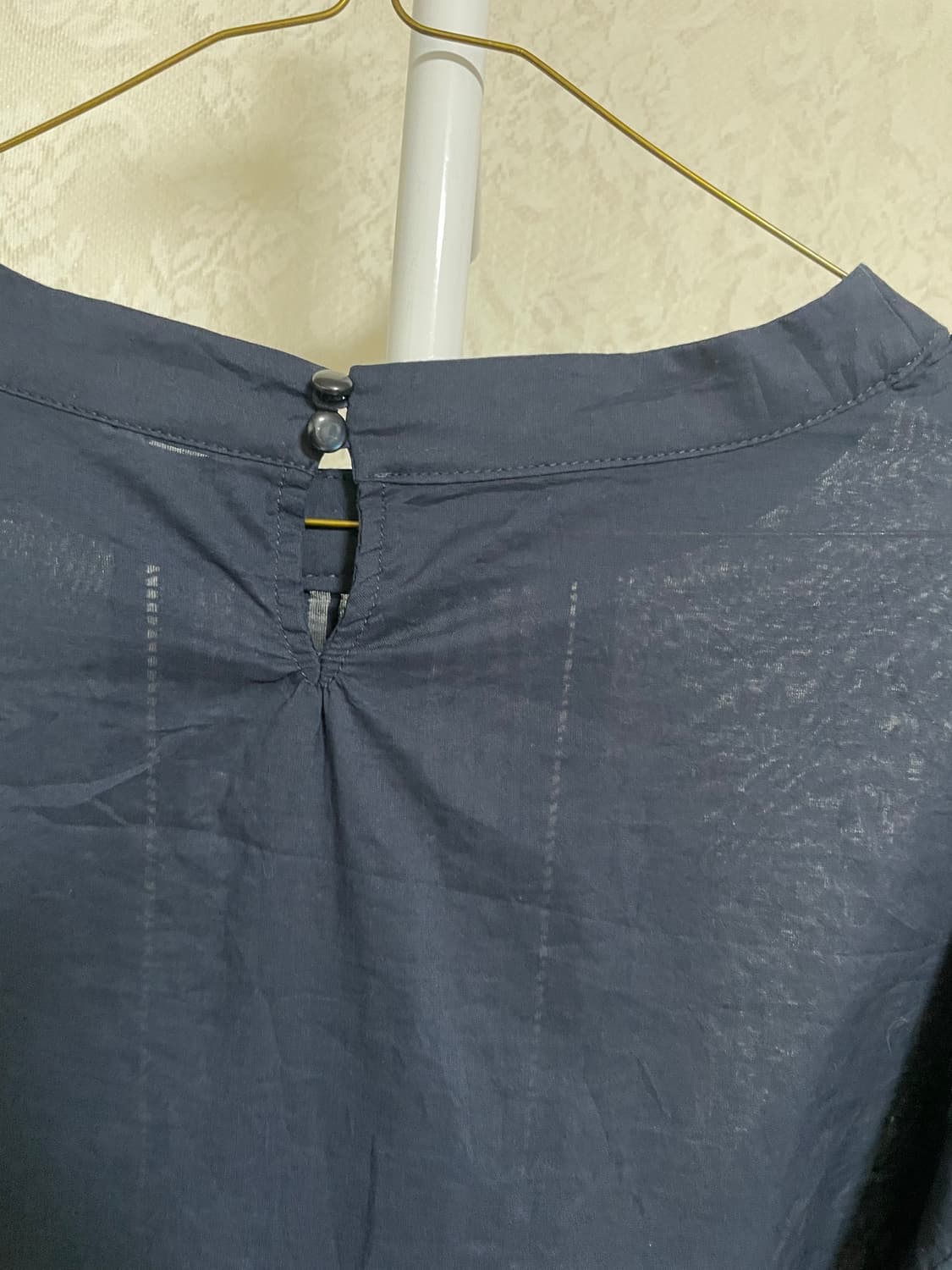     내추럴 시스루 레이스 블라우스 상품이미지5