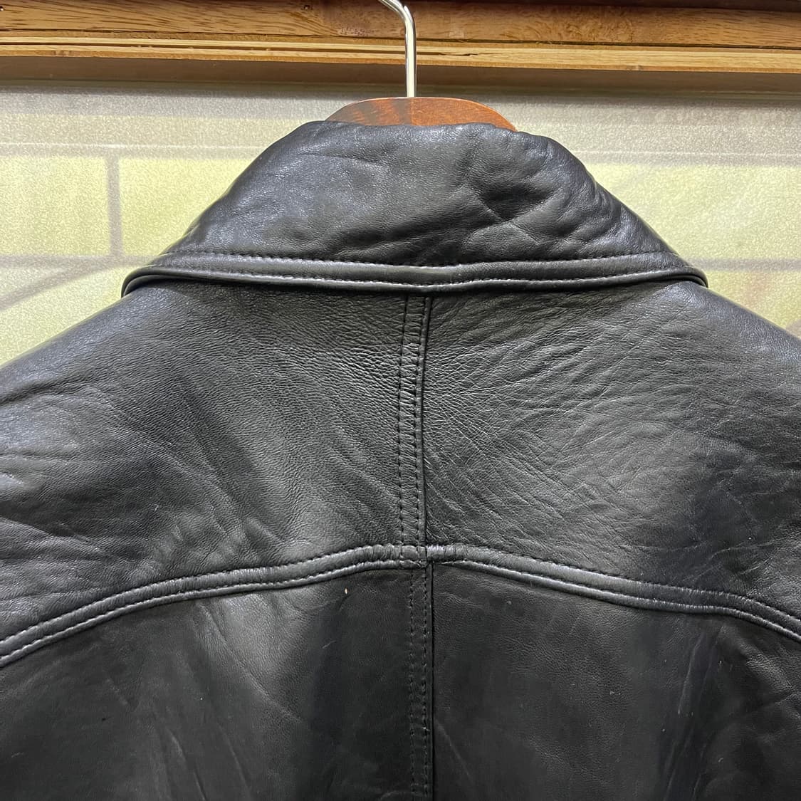 90's vintage 램스킨 카코트 상품이미지10