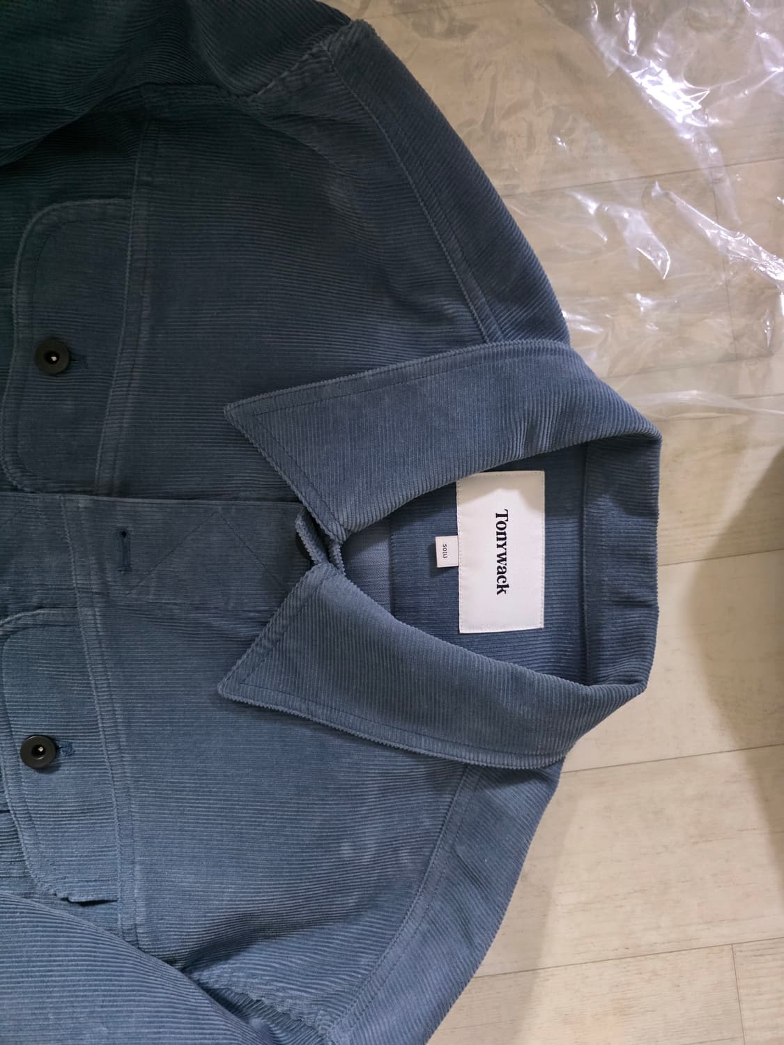 토니웩 코듀로이 트러커 자켓 L 상품이미지3