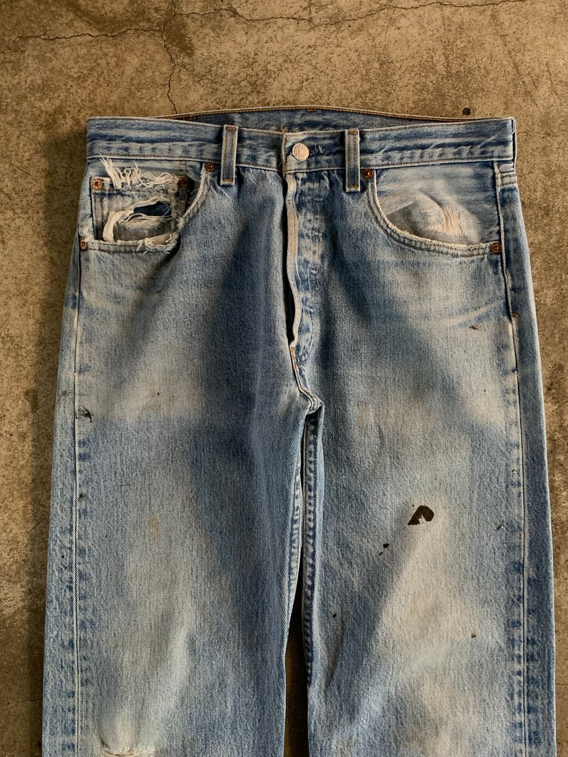 90s 리바이스 501 데님 팬츠 상품이미지3