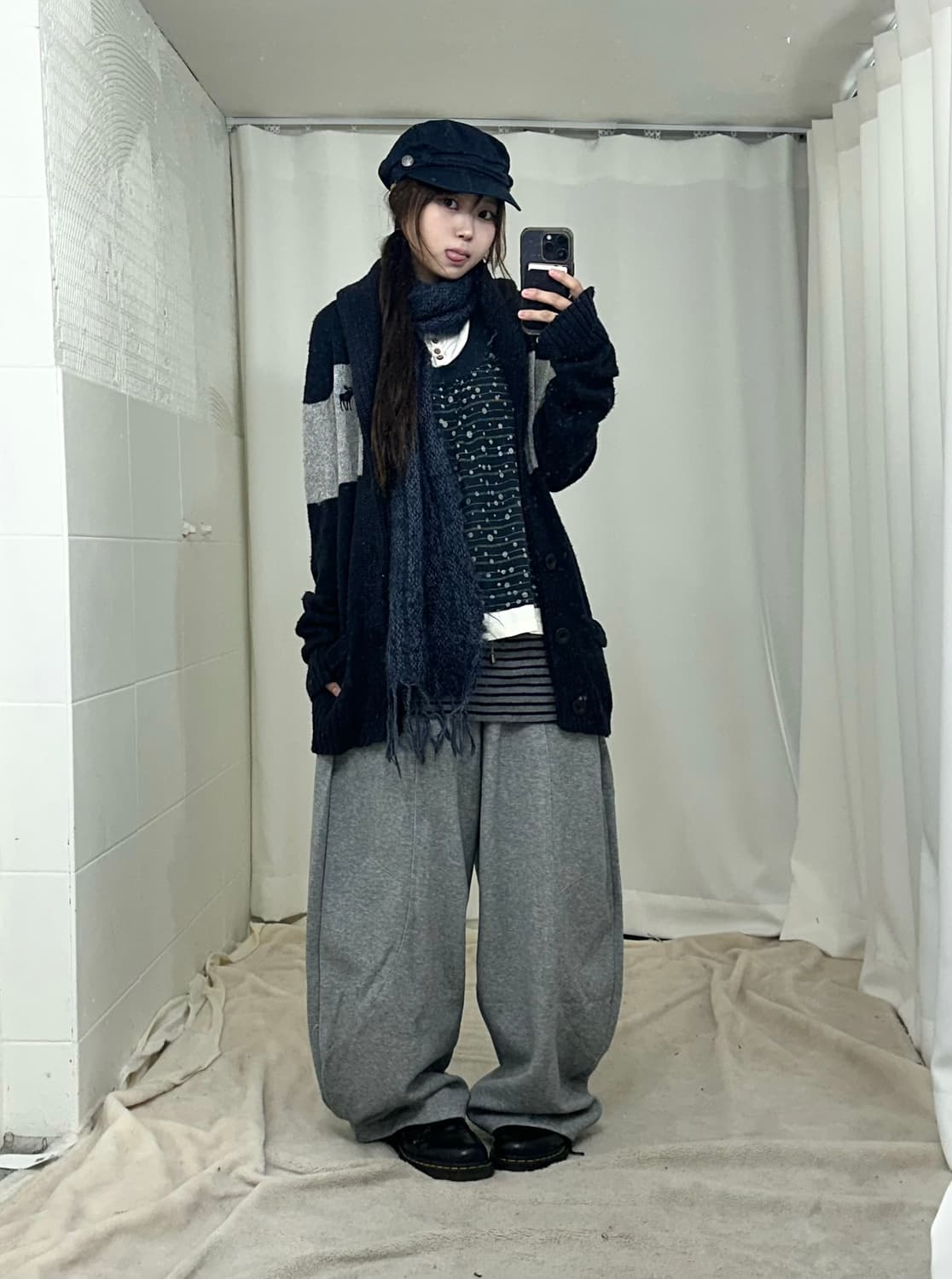아베크롬비 그레이네이비 데일리 모리 코디세트 상품이미지1