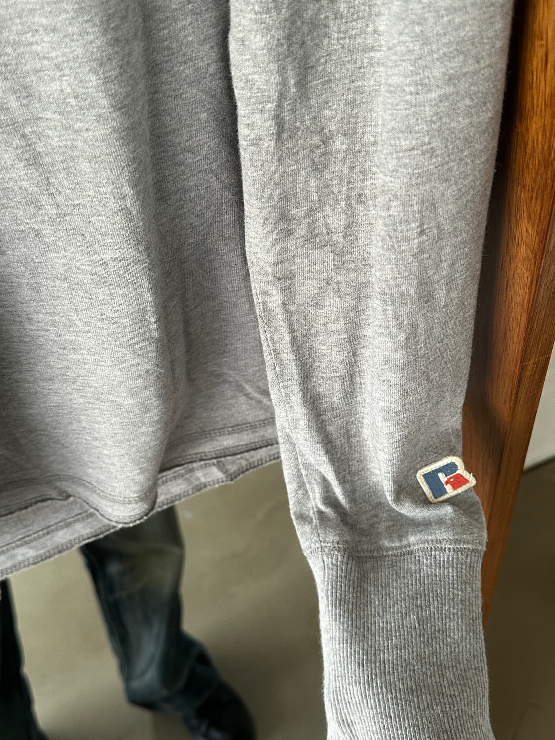 RUSSELL 러셀 헨리넥 긴팔 티셔츠 상품이미지4