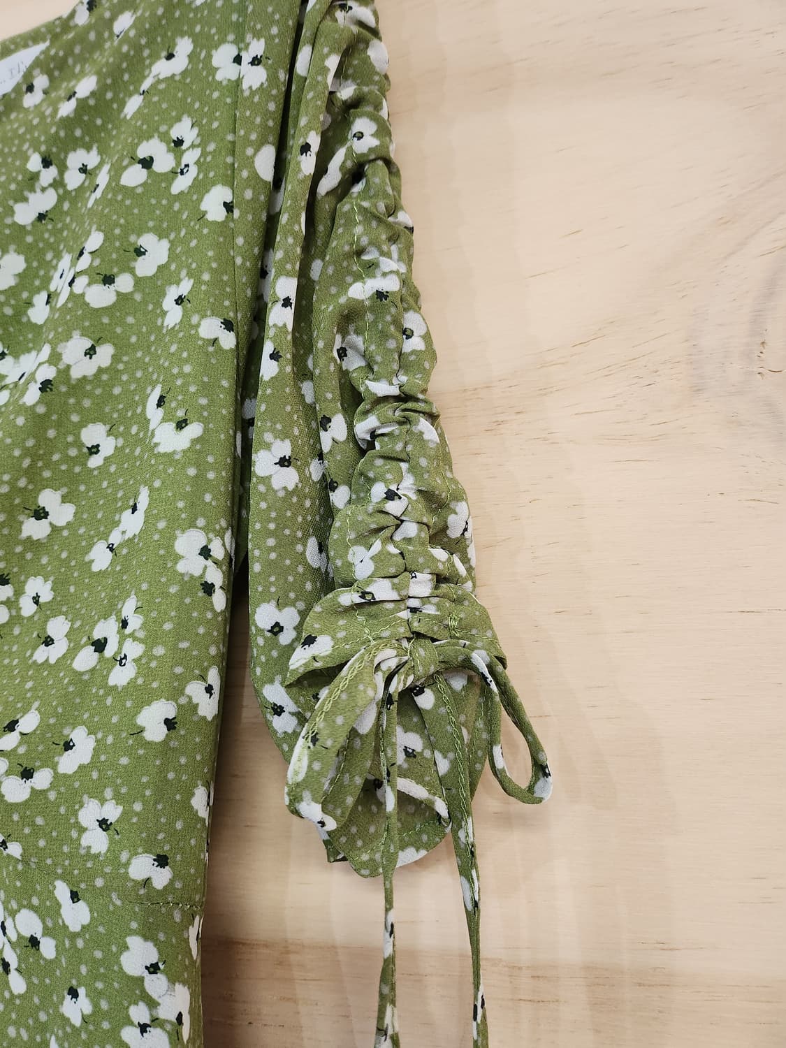 176) 플라워 쉬폰 롱 원피스 상품이미지3