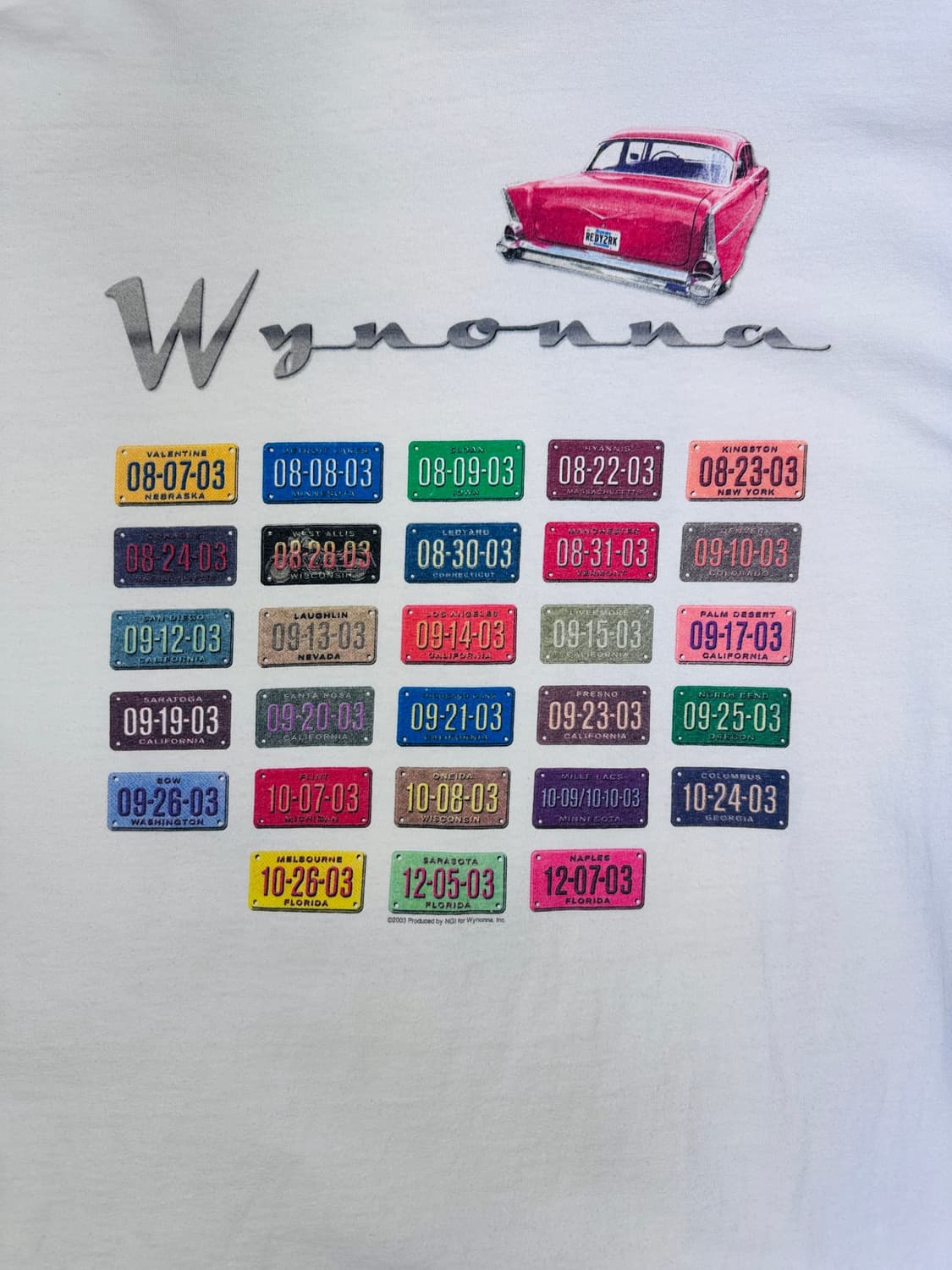빈티지 00s 와이노나 저드 WYNONNA  투어티 L 상품이미지5