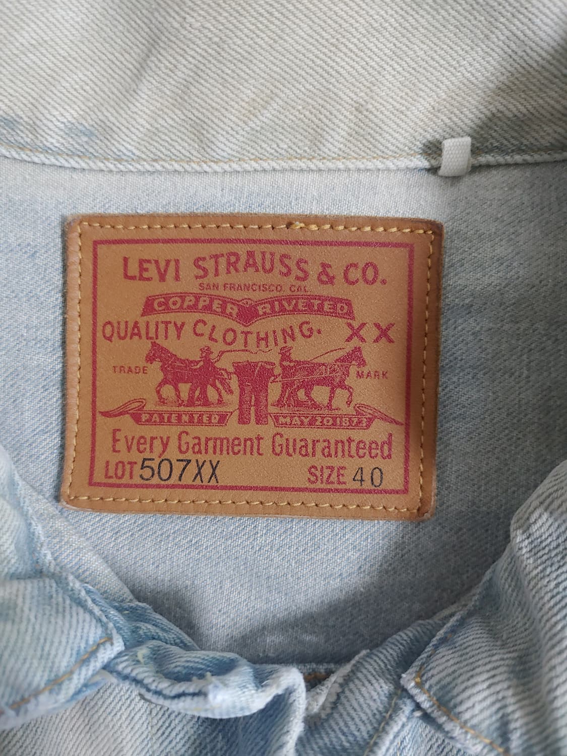 리바이스 2세대 데님자켓 상품이미지2