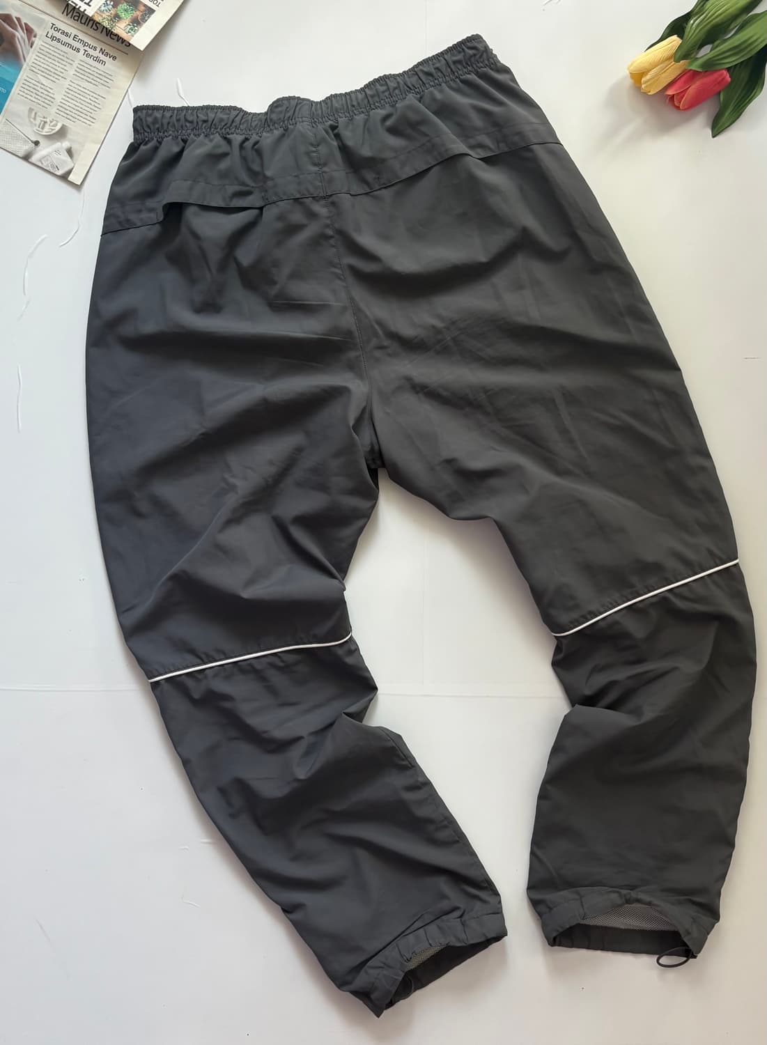 Nike 나이키 빈티지 그레이 트랙 팬츠 상품이미지5