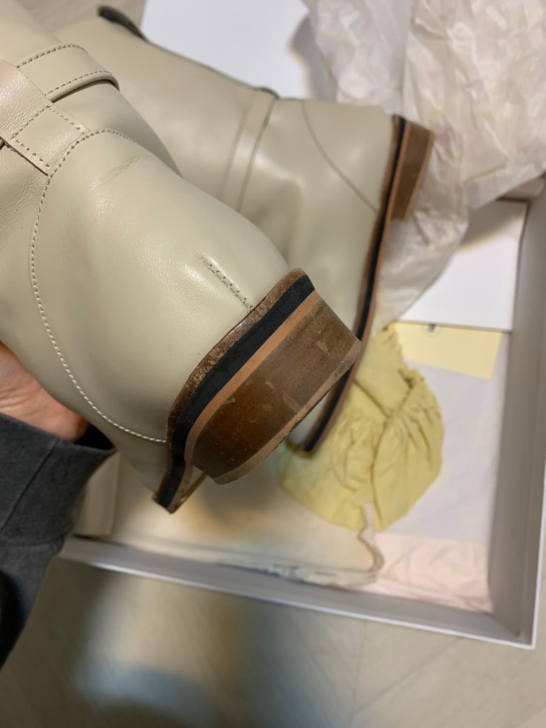 미닛뮤트 클래식 부츠 버터 아이보리 245 상품이미지7