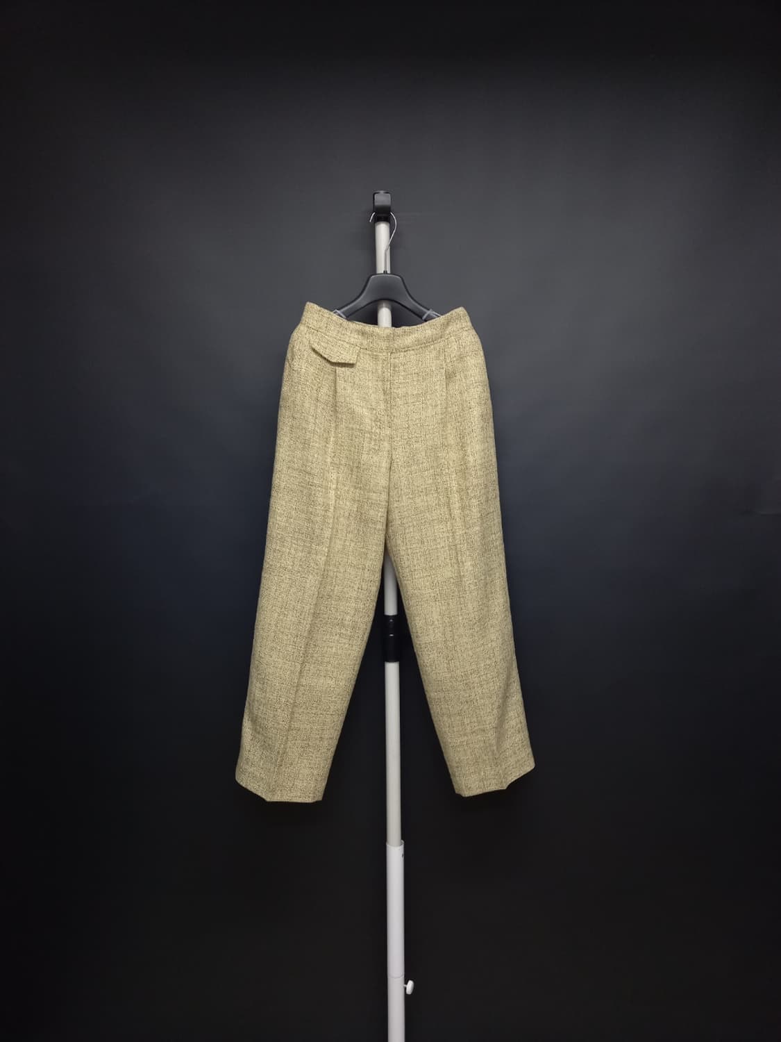 새 마인 춘추동 하이웨스트 트위드 팬츠 44.55 상품이미지1