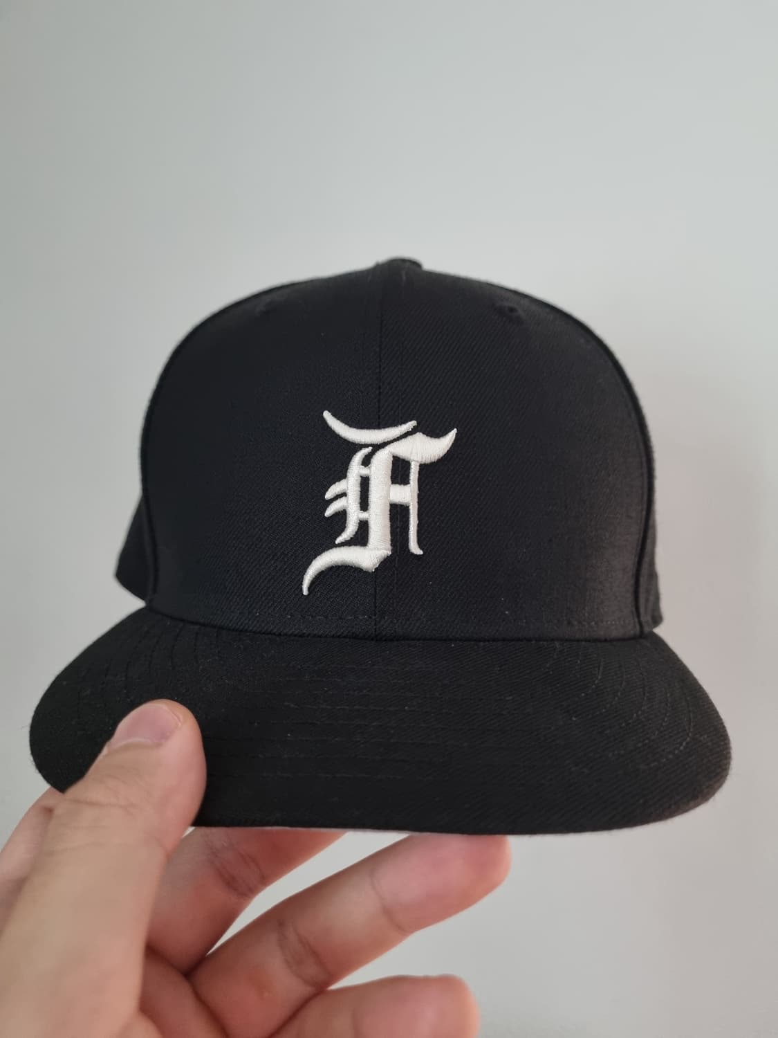 뉴에라 피어오브갓 59fifty 블랙 볼캡 모자 738 상품이미지2