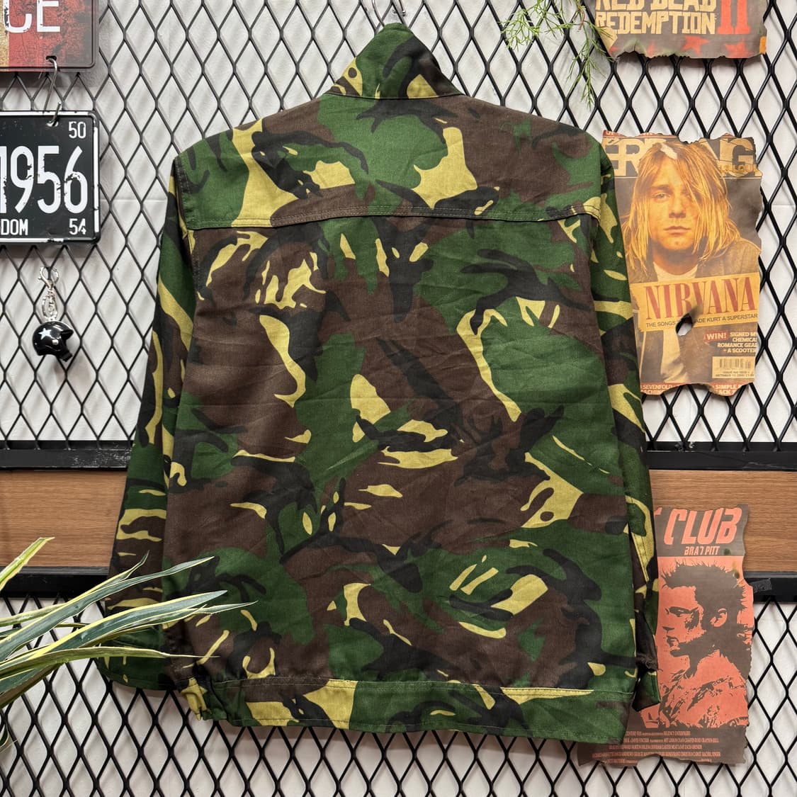 USA VINTAGE DPM 카모플라쥬 필드 자켓 자수 패치 포인트 상품이미지2