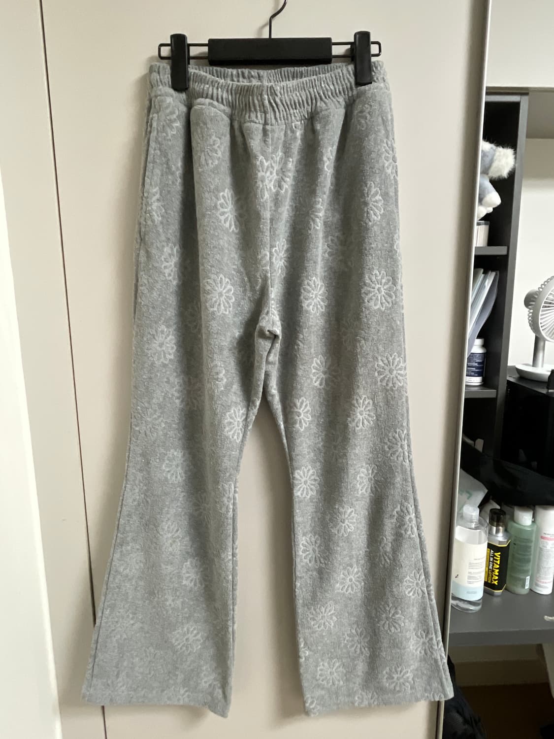 enzoblues 엔조블루스 테리 플라워 밴딩 팬츠 상품이미지2