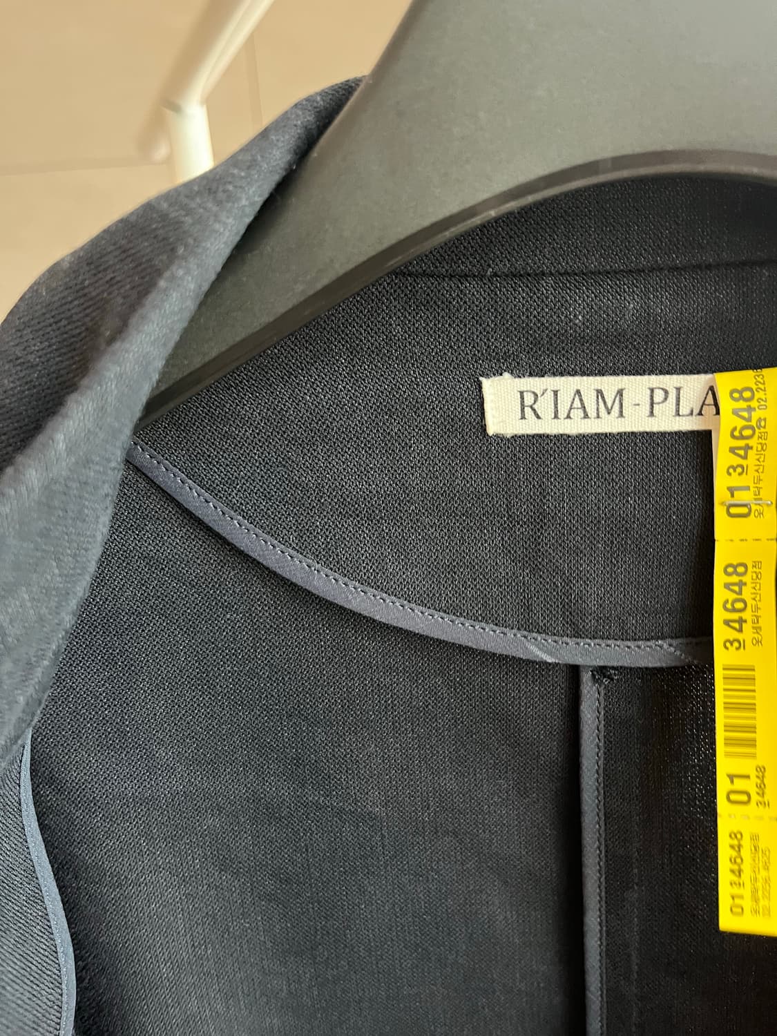 린넨 네이비 더블 자켓 🖤 상품이미지2