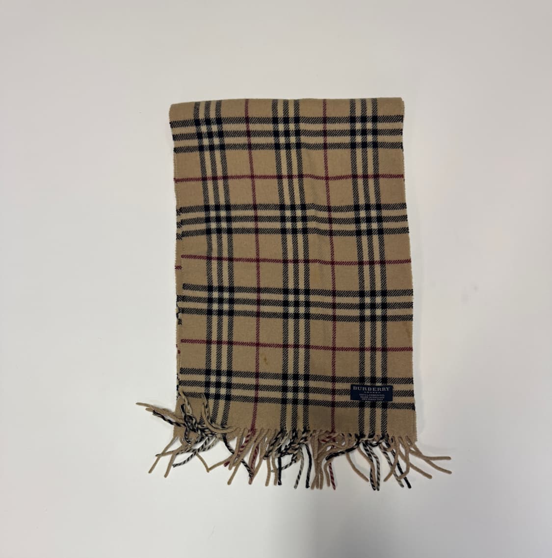 버버리 클래식 램스울 체크 머플러 상품이미지1
