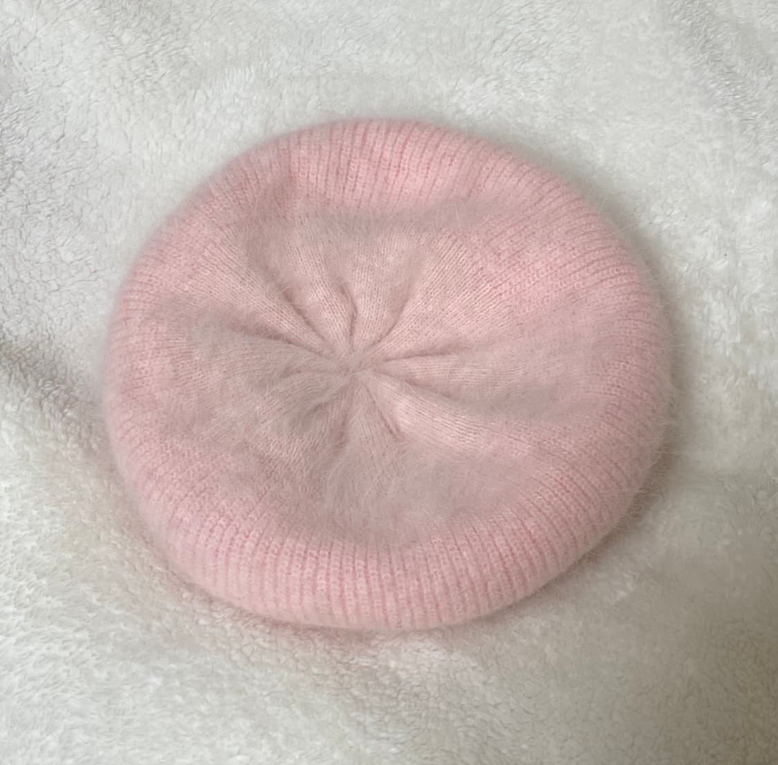 빈티지 핑크 베레모 모자 상품이미지1