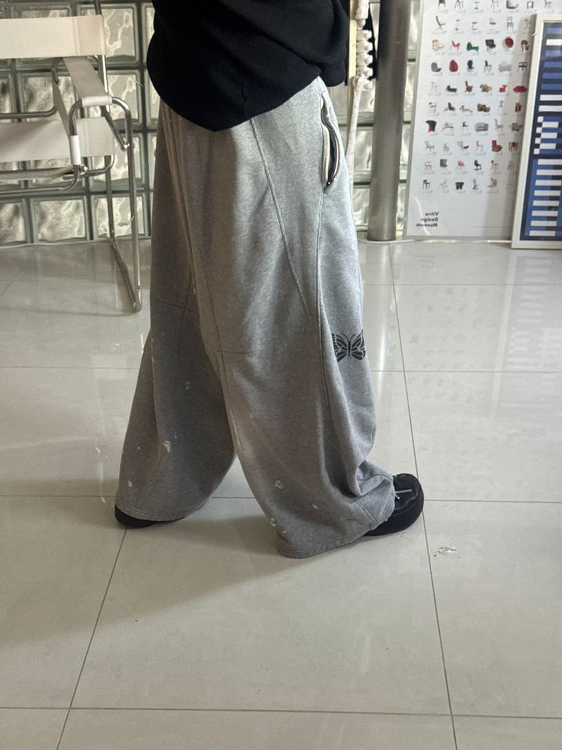 DECONSTRUCTED H.D. SWEAT PANTS 스웨트 팬츠 상품이미지3