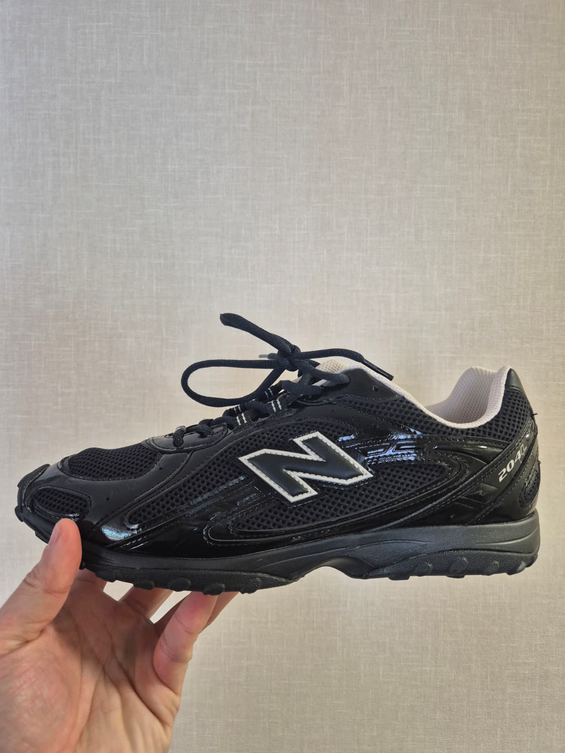 [새상품/275] 뉴발란스 204L 블랙 팀버울프 상품이미지1