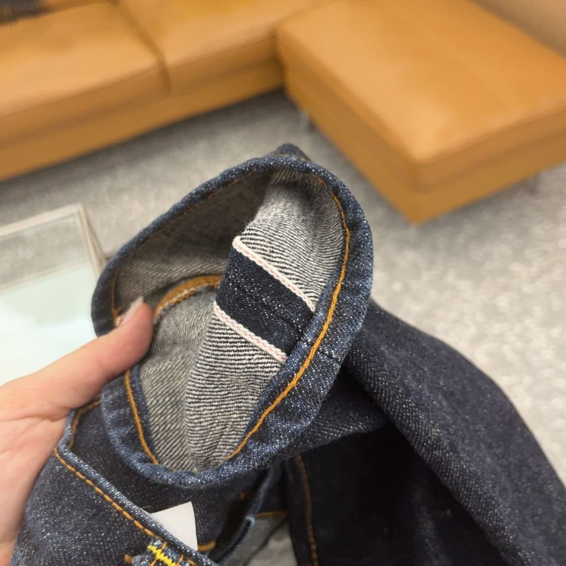 데님 인디고 마스터 셀비지 데님 청바지 30인치 C06051 상품이미지5