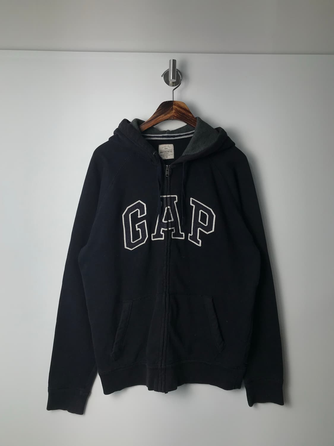 Gap 갭 블랙 후드집업 상품이미지2