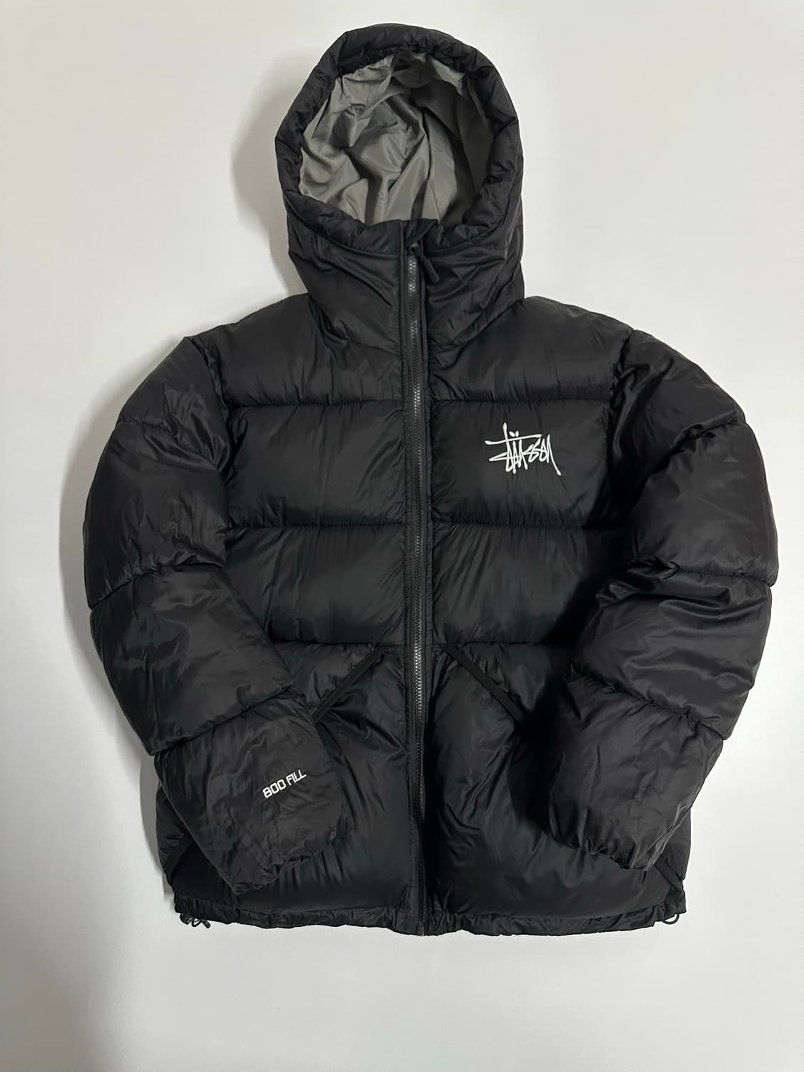 스투시 800필 파워 블랙 패딩 L 상품이미지1
