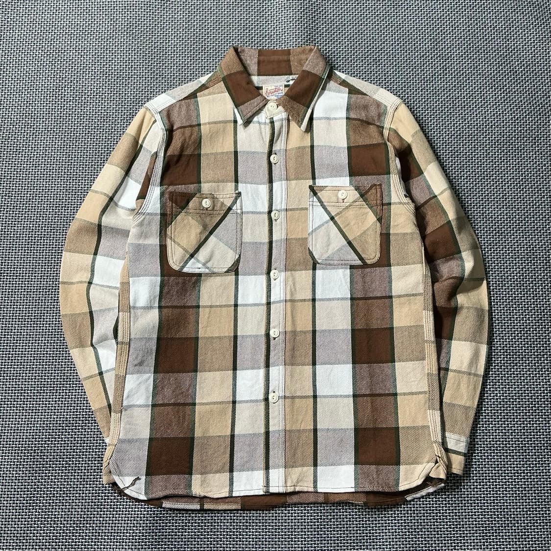 HOUSTON 체크 셔츠 (XL) 상품이미지1
