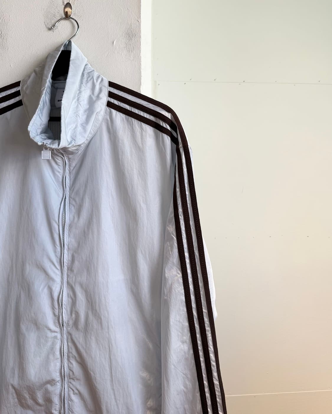 아디다스 x 웨일즈 보너 블루 스테이트먼트 나일론 트랙탑 자켓  상품이미지4