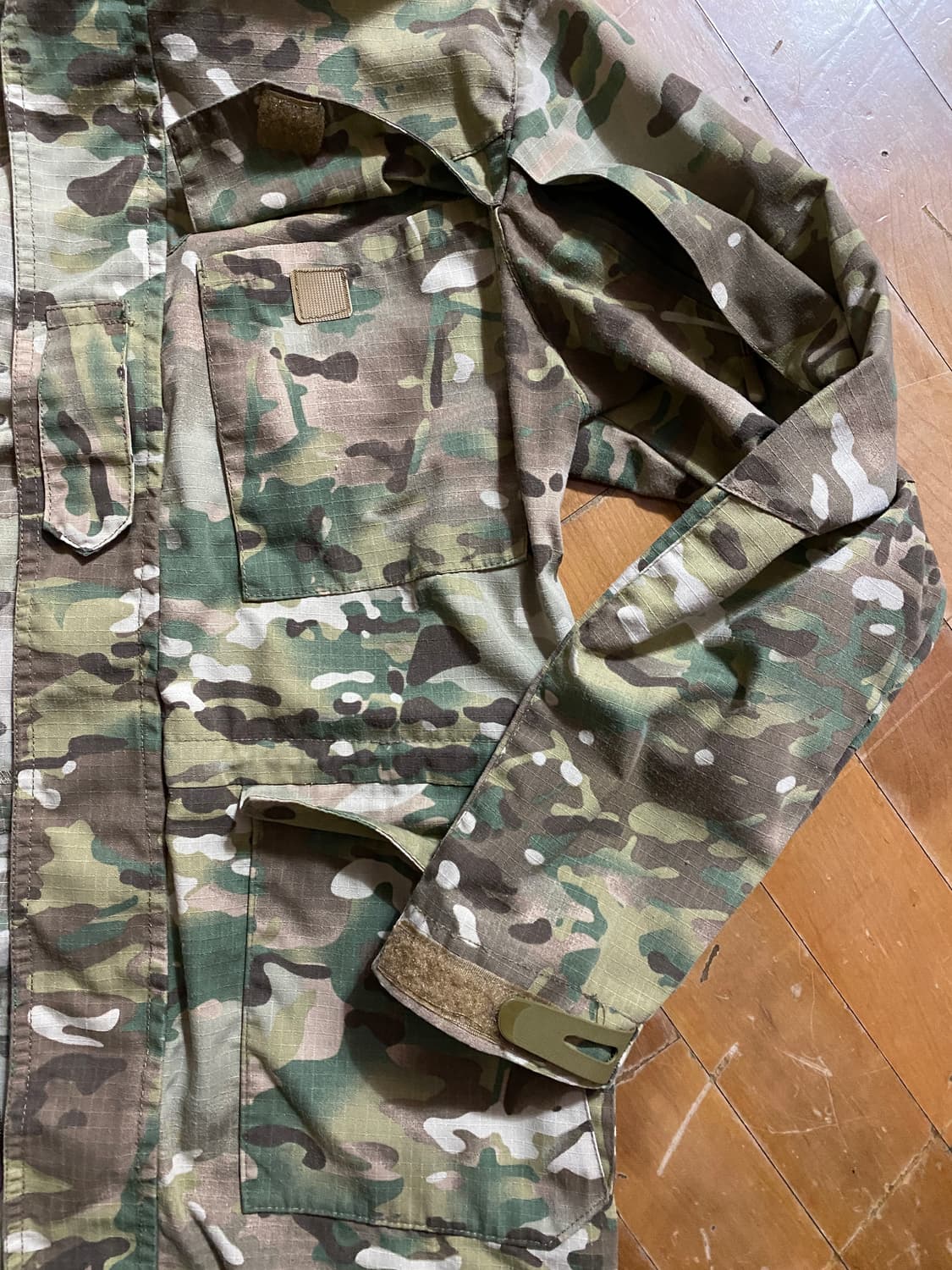 미군 멀티캠 야상 자켓 밀리터리 후드 (105) 상품이미지3