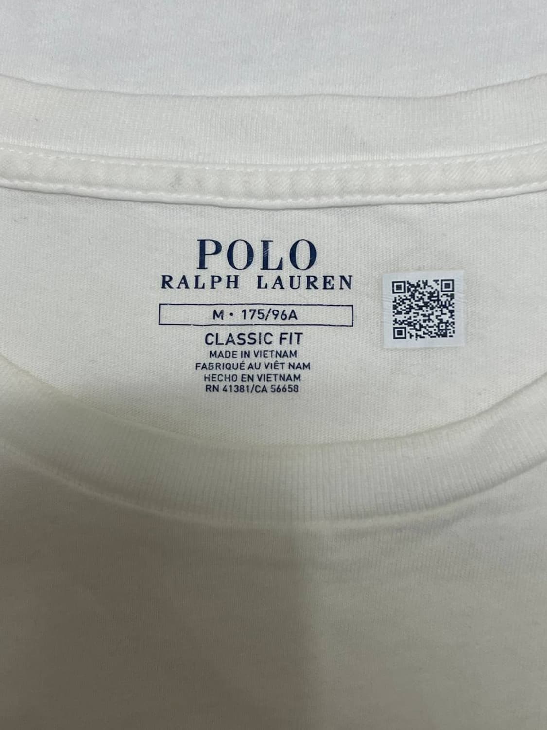 Polo 폴로 랄프로렌 큐알 라운드 티 상품이미지3