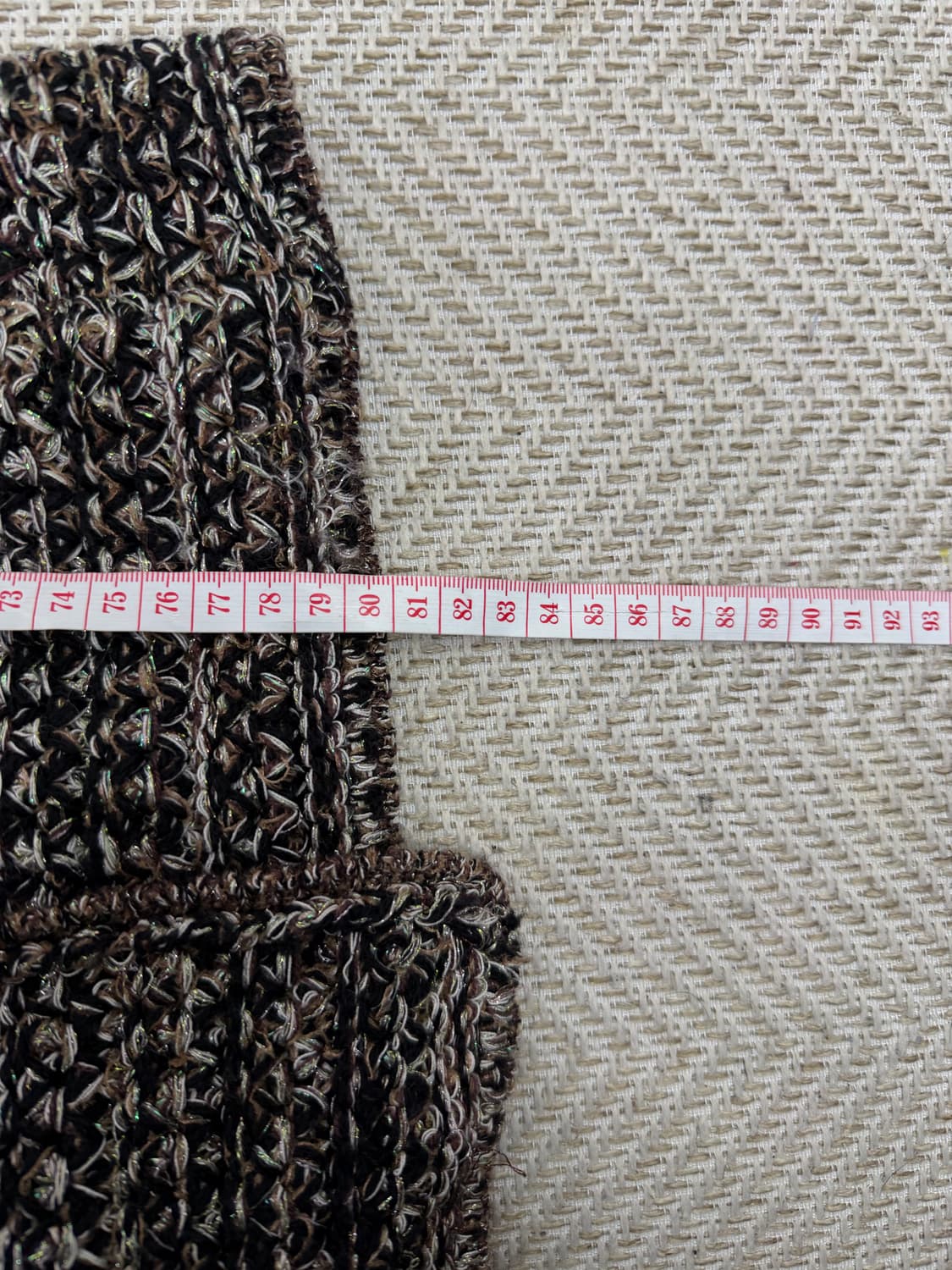 정품) TIME 타임 한섬 믹스 짜임 니트 가디건 90F 상품이미지9