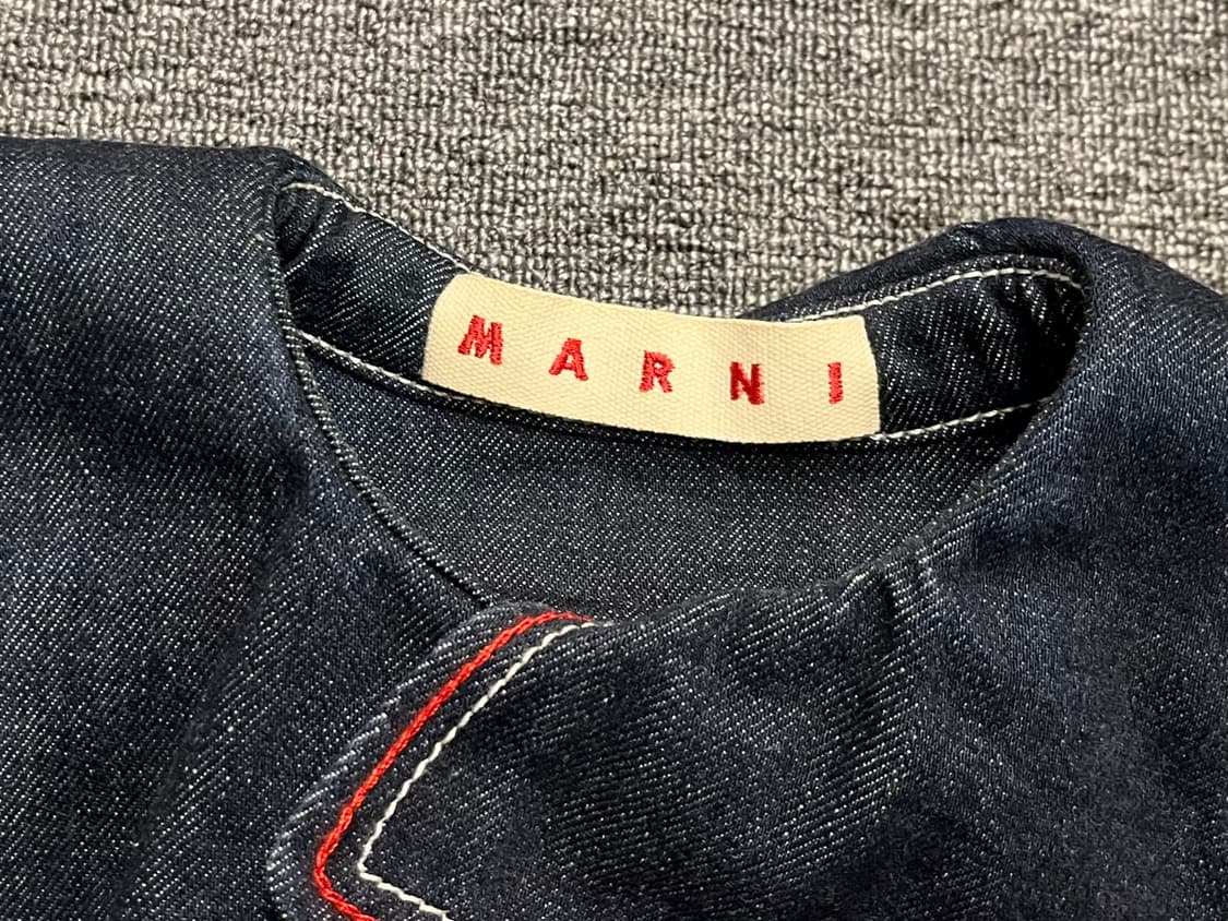 [66] 마르니 MARNI 코샤쥬 데님셔츠 38 상품이미지3